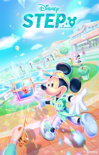 <b>スマートフォン向けリアルライフ宝探しゲーム『Disney STEP(ディズニー ステップ)』の事前登録を2025年1月27日より開始</b>