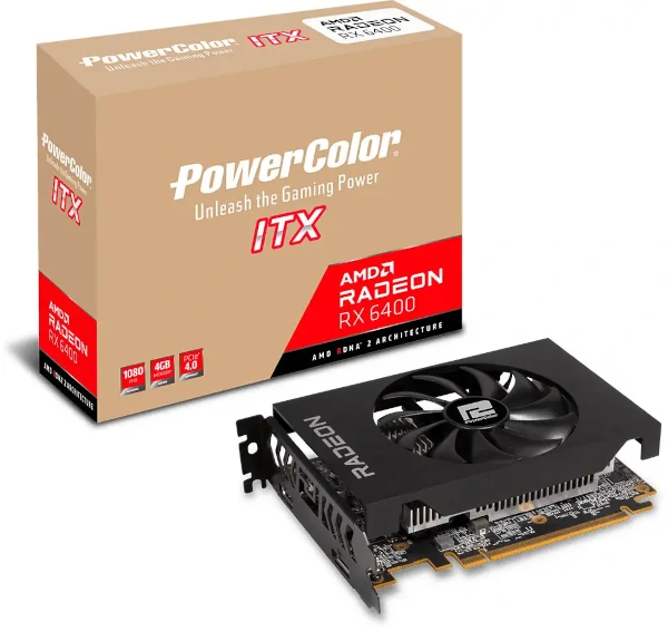 PowerColor製 Radeon RX 6400