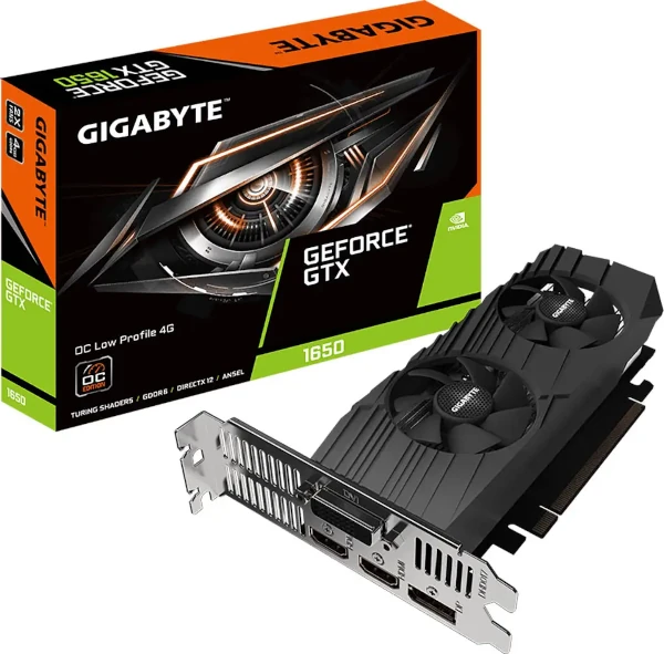 GIGABYTE製 GeForce GTX 1650 搭載 ロープロファイル対応 グラフィックボード 発売