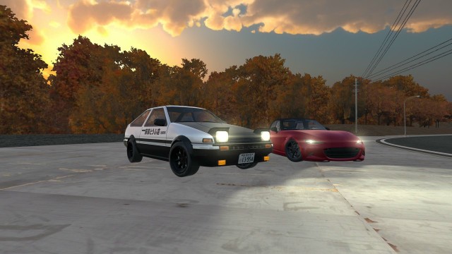 伝説的な峠をドリフトし、友達や世界中のプレイヤーと壮大な戦いを繰り広げる『Initial Drift Online』がSteamで1月19日まで無料配布