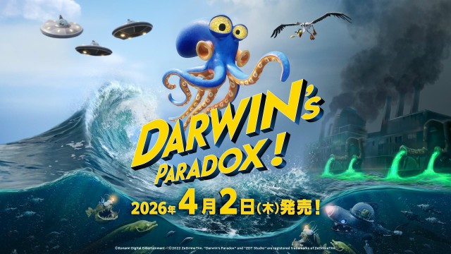 タコ「ダーウィン」の冒険を描いたアクションアドベンチャーゲーム『Darwin’s Paradox!』無料体験版が2月13日よりから配信開始