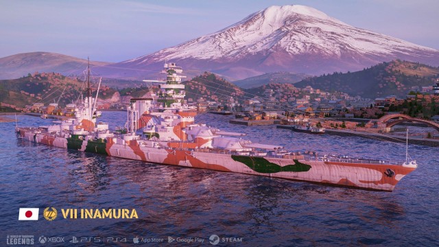 「花咲き誇る山」キャンペーンで日本プレミアム戦艦「稲叢 (Inamura)」が登場