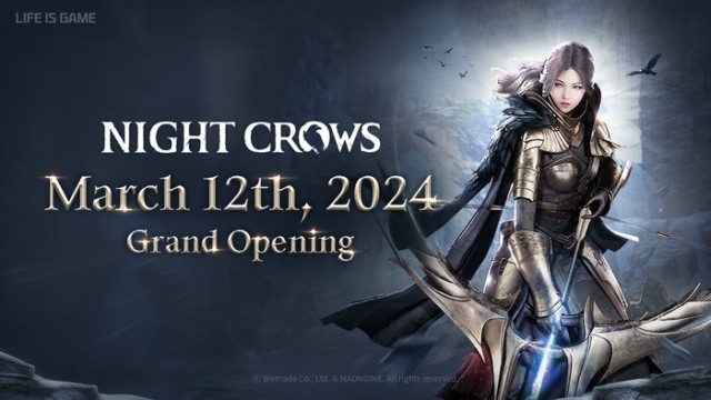 PC、スマートフォン向けブロックチェーンMMORPG『Night Crows』グローバル版、正式リリース