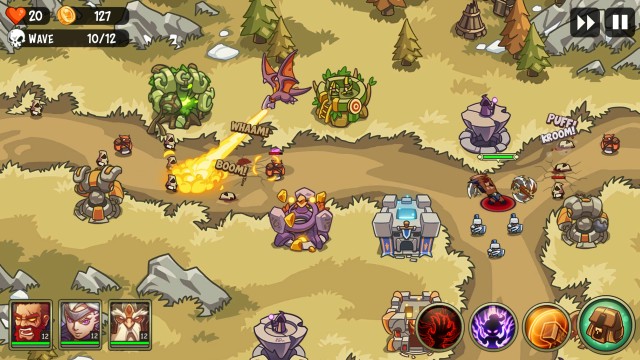 タワーディフェンスゲーム『Empire Warrior: Tower Defense』