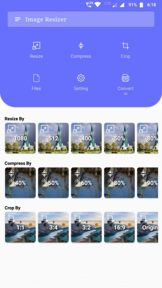 写真サイズ変更・切り抜き・圧縮するアプリ『Resize Image - Resize Photos』