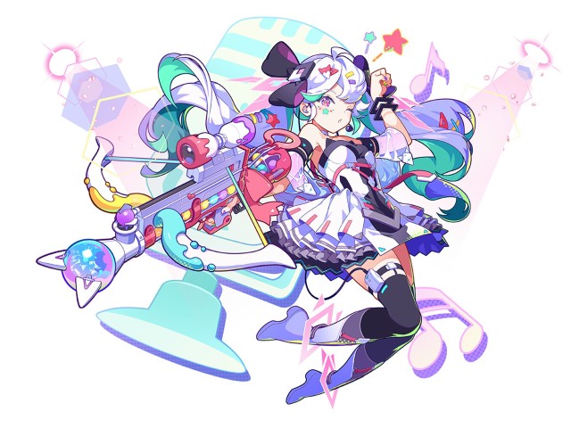 3人共闘ハイスピードレイドアクション『メテオアリーナ・スターズ』新キャラクター「NORRA」登場