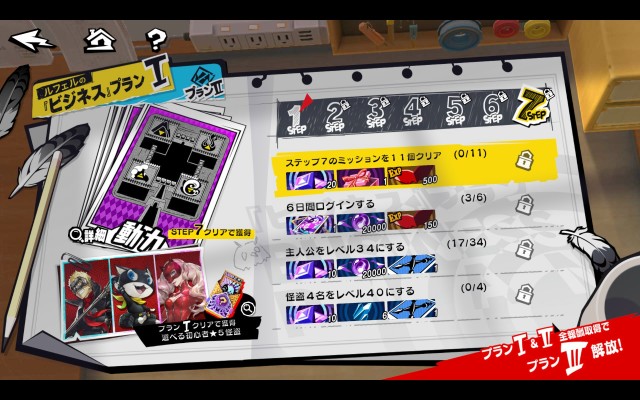 『ペルソナ5: The Phantom X』ルフェルからのビジネスプランを進めて、★5怪盗を仲間