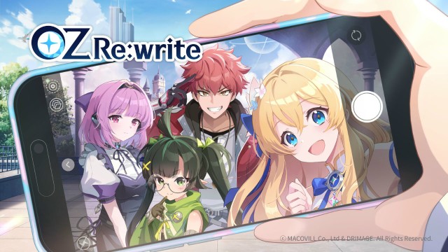 スマホ向け新作アニメRPG『OZ Re:write(オズリライト)』7月15日より事前登録開始