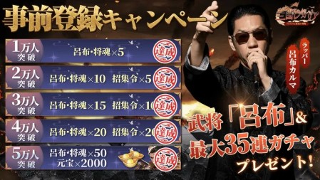 事前登録キャンペーン報酬配布中