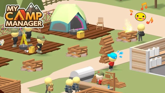 ハイパーカジュアルゲーム『マイキャンプマネージャー:3D経営シミュレーション』サービス開始