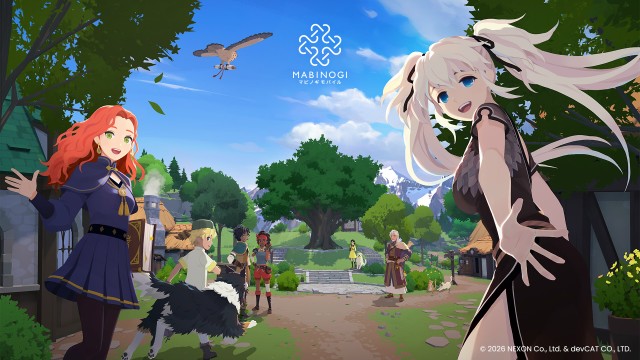 新作オンラインRPG『マビノギモバイル』 10月7日より正式サービス開始