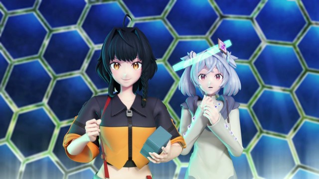 オリジナルストーリーでカードバトルを学べる